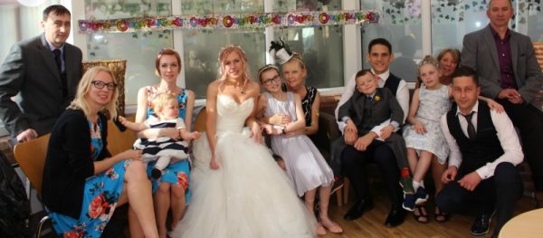 Wedding reception at St Catherine's Hospice